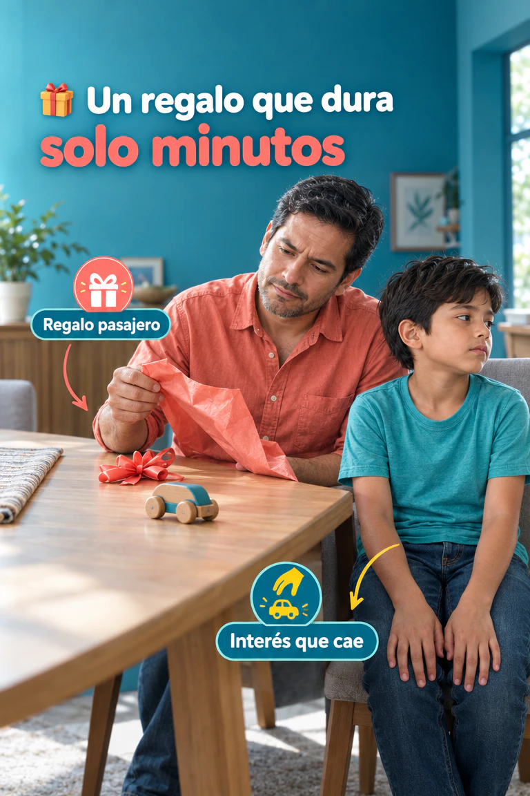 Kit de figuras de gel con olla de luz y sonido — Cambia tiempo de celular por una actividad de creación, atención y descubrimiento · Contexto del problema