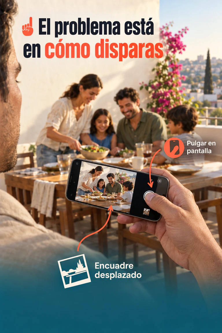 Empuñadura magnética para celular con disparador Bluetooth — Sujeta, encuadra y captura como con una cámara · Demostración y uso