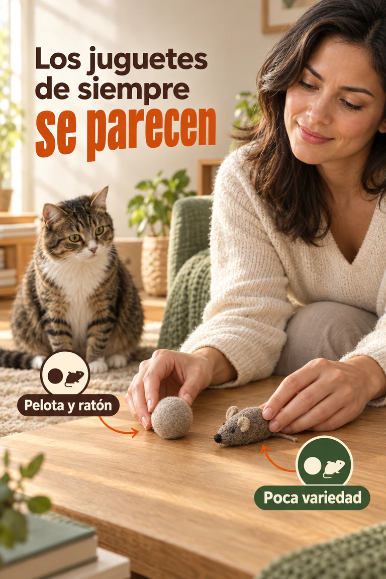 Juguete para gato: pájaro de peluche con sonido — Dale una nueva sorpresa a su próxima sesión de juego · Demostración y uso
