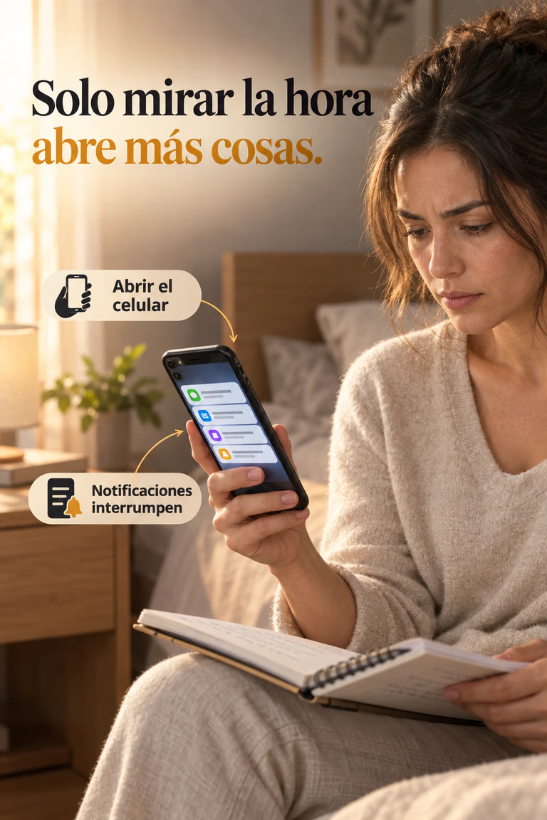 Reloj Analógico de Cuarzo de 4 Pulgadas — Elegancia y Estilo para tu Espacio · Demostración y uso