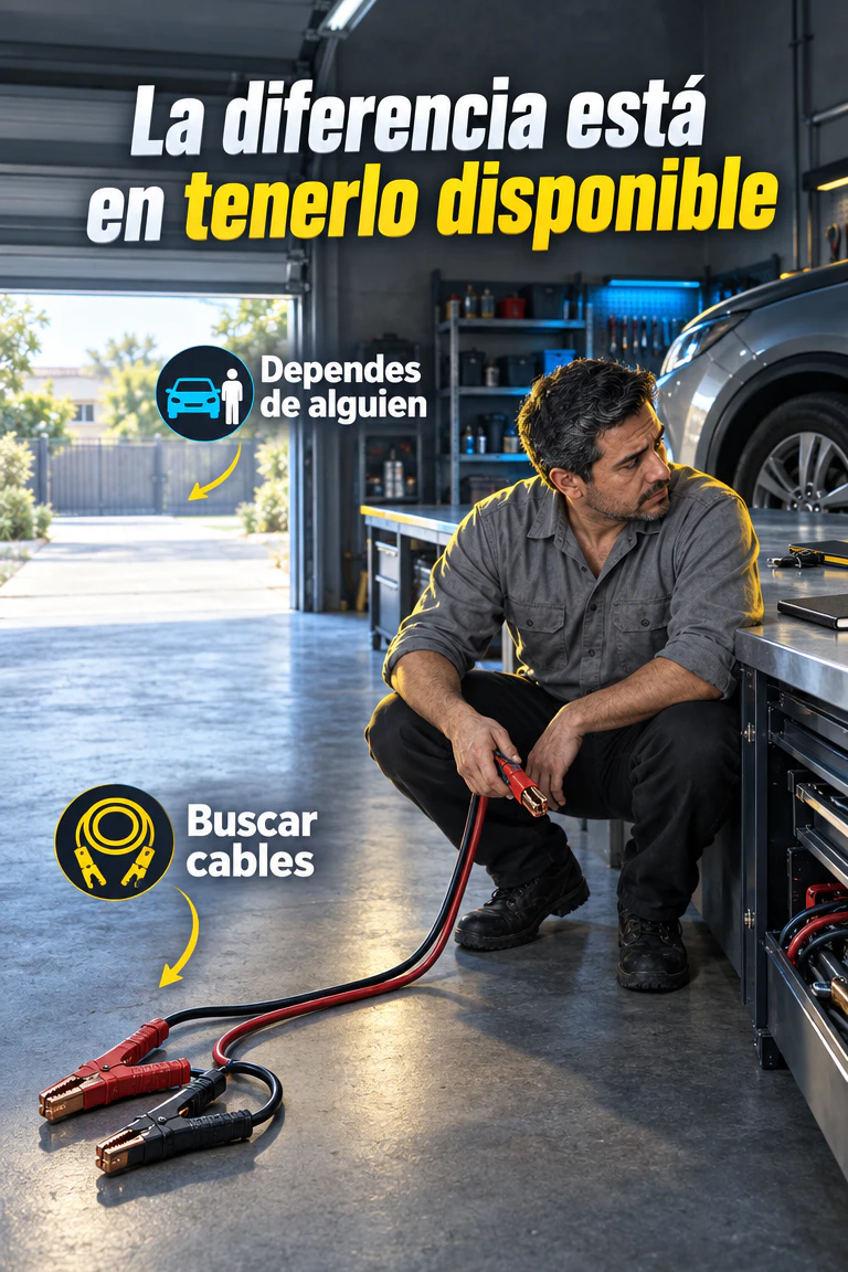 Cargador Inteligente de Baterías 12V 6A — Recarga baterías compatibles de auto o moto desde casa · Demostración y uso