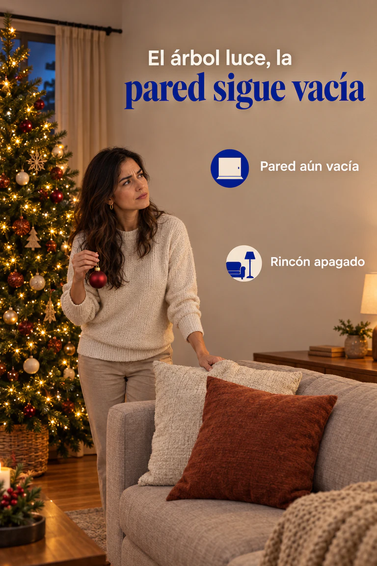 12 Copos navideños con luces — Dale luz navideña a ese rincón que aún luce vacío · Contexto del problema