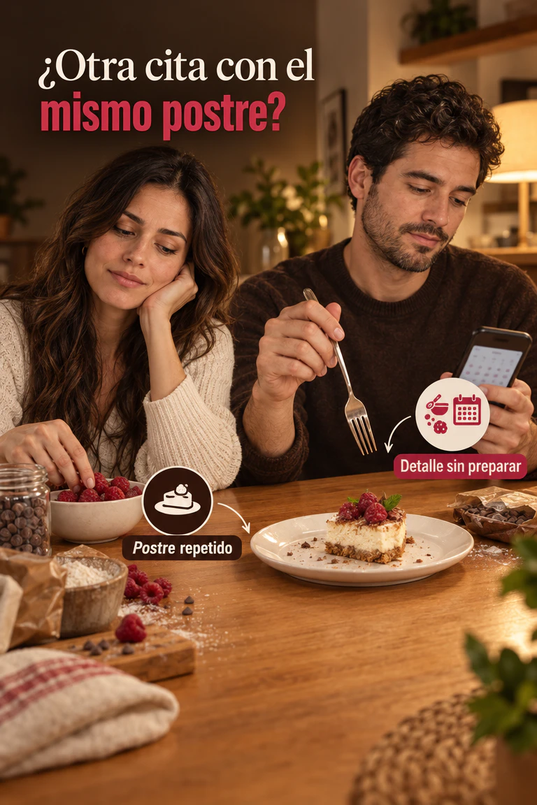 Taza para fondue de chocolate con abertura inferior — Convierte el postre de tu próxima cita en un momento para compartir. · Contexto del problema