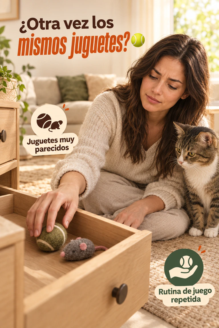 Juguete para gato: pájaro de peluche con sonido — Dale una nueva sorpresa a su próxima sesión de juego · Contexto del problema