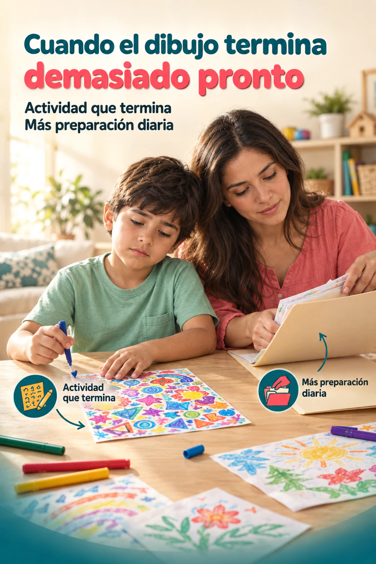 Pizarra de dibujo infantil transparente y borrable — Dibuja, limpia y vuelve a aprender jugando · Contexto del problema