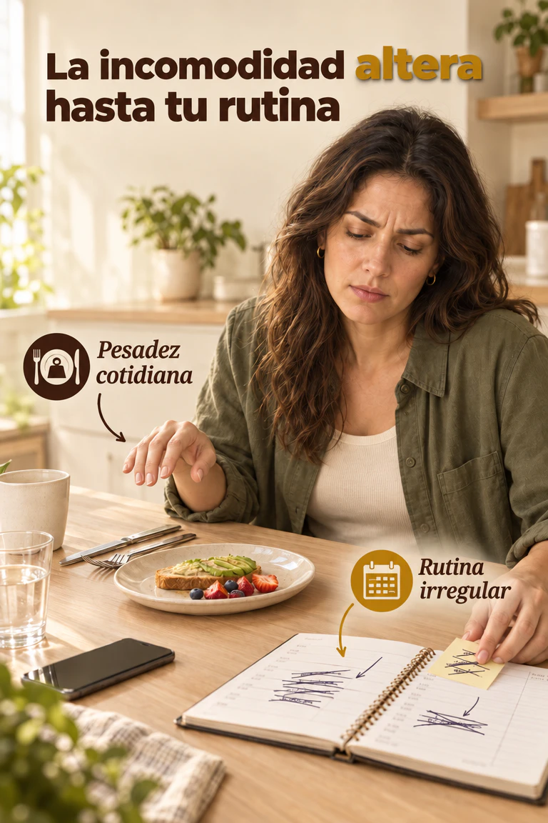 Candida Cleanse, suplemento herbal de 60 cápsulas — Apoya tu bienestar digestivo dentro de una rutina constante · Contexto del problema