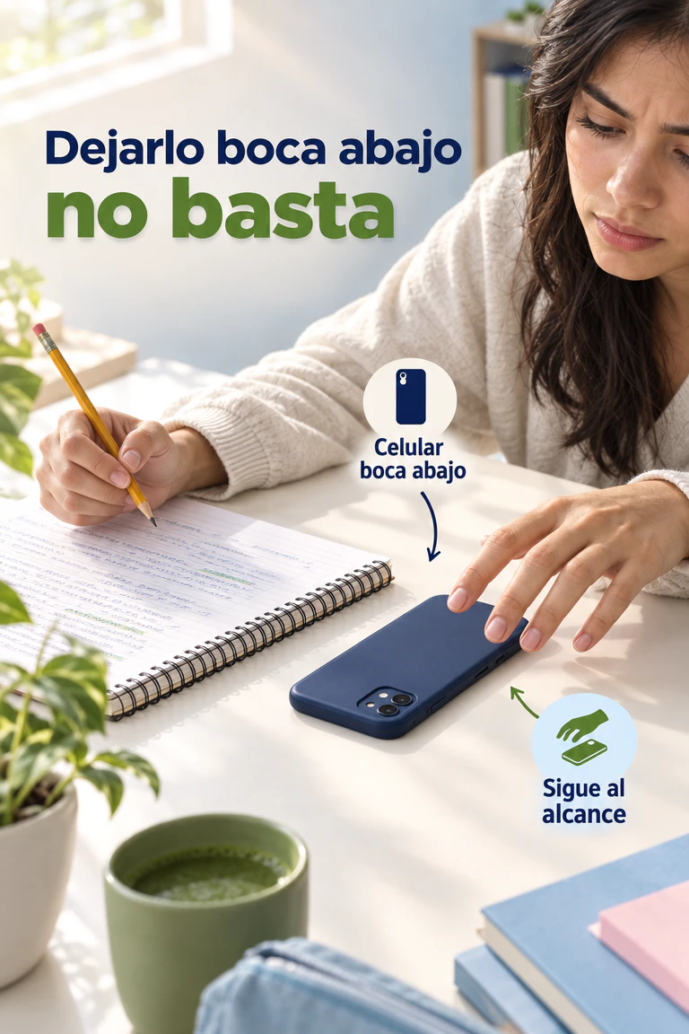 Caja temporizada para limitar el uso del teléfono sin bloquear llamadas — Programa un momento sin celular y vuelve a lo que importa. · Demostración y uso