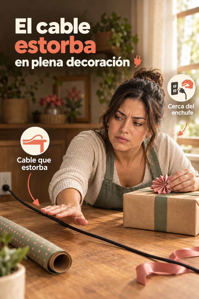 Pistola inalámbrica TALADO de pegamento caliente — Prepara los detalles de tu celebración con libertad de movimiento · Contexto del problema