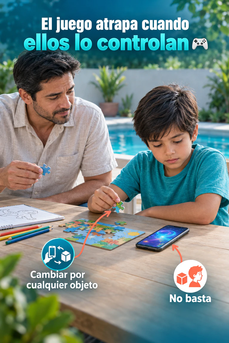 Tiburón RC acuático de cola articulada — Cambia la pantalla por una aventura que controla en el agua · Demostración y uso