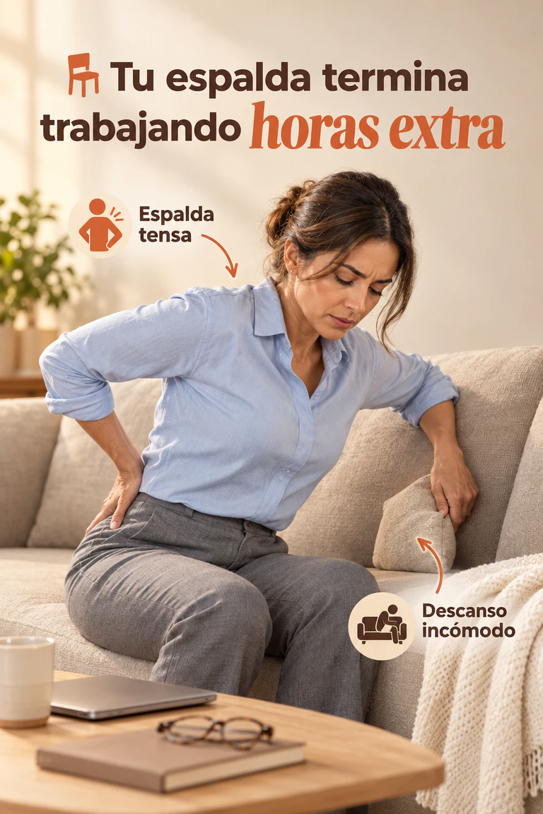 Almohadilla Térmica Eléctrica — Calor Reconfortante para Espalda y Zona Lumbar · Contexto del problema