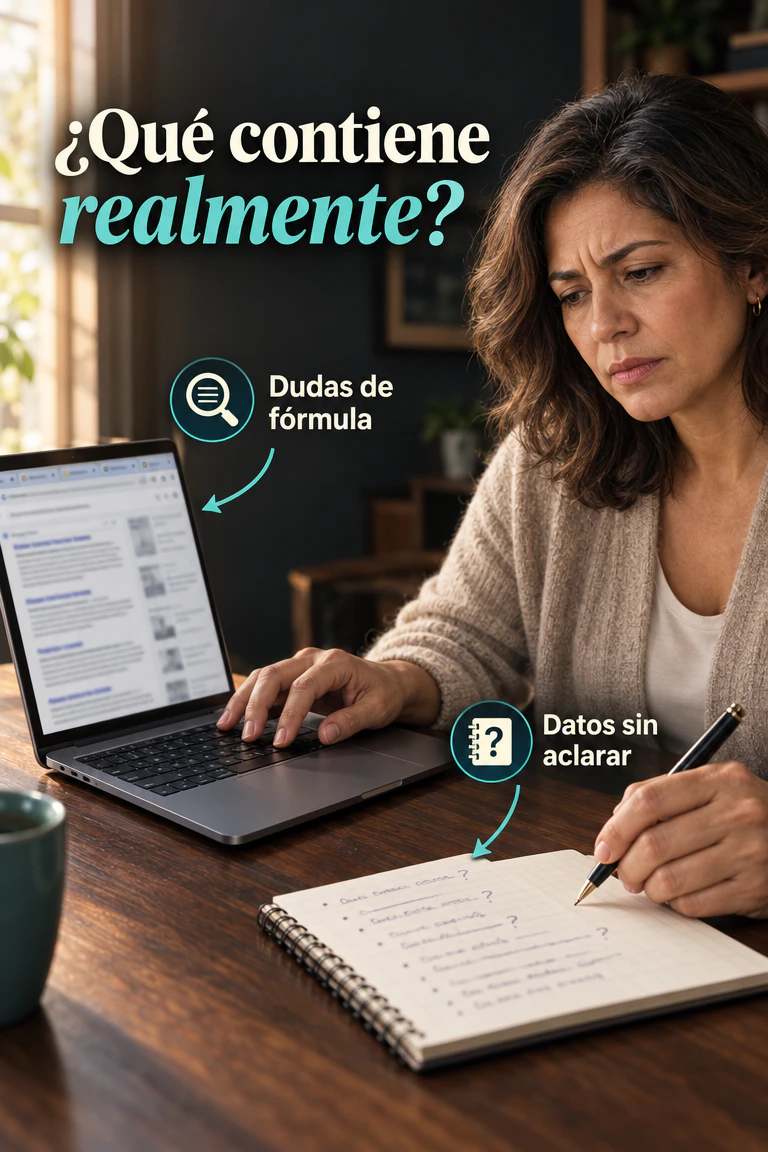Cápsulas de espermidina para organizar una rutina de suplementación ya evaluada · Contexto del problema