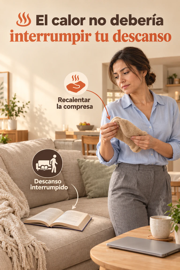 Almohadilla Térmica Eléctrica — Calor Reconfortante para Espalda y Zona Lumbar · Demostración y uso